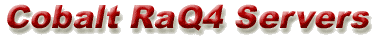 Cobalt RaQ4 Servers
